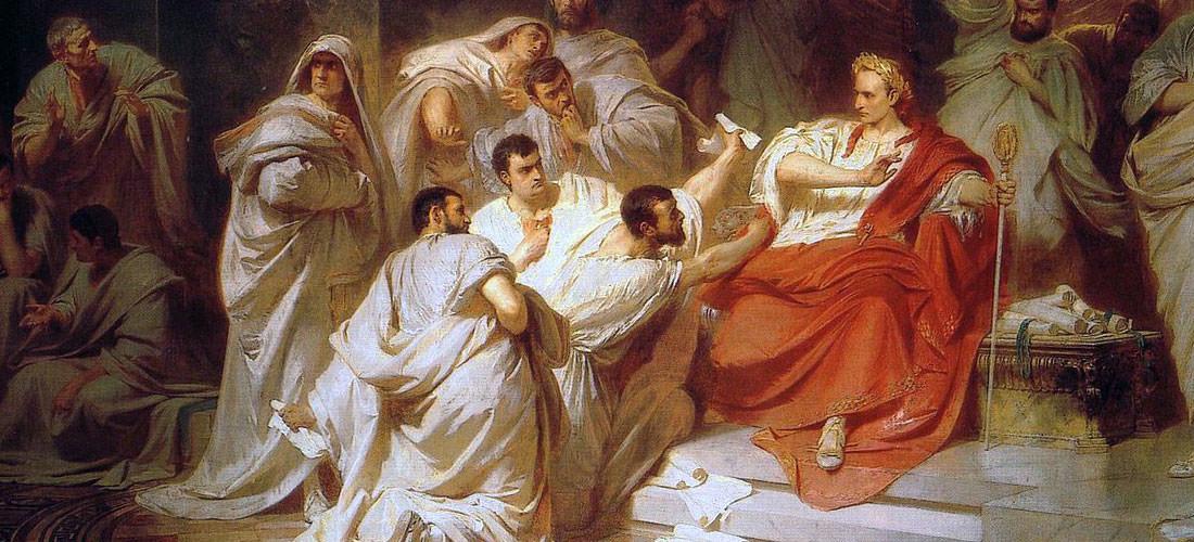 Caesar starb im Jahre 44, und ist noch immer tot.
